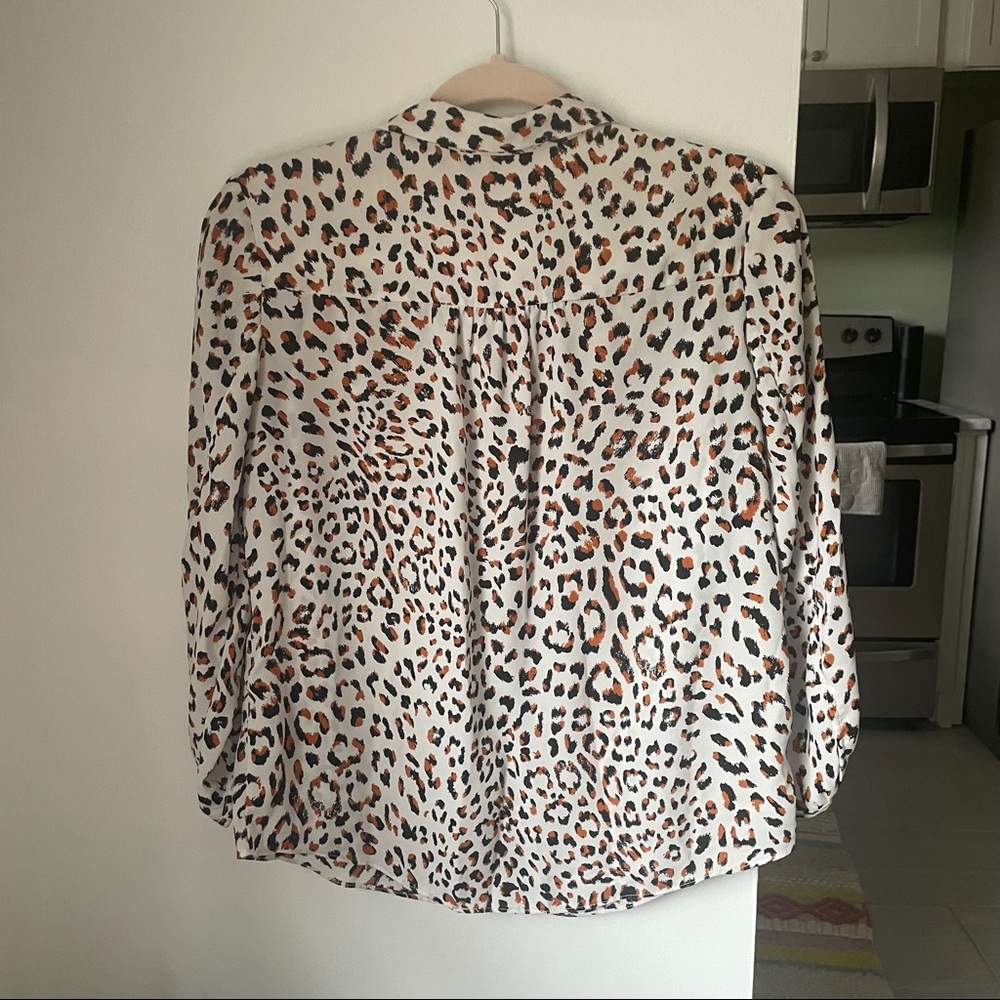 Leopard Print Blouse - Picture 3 of 7